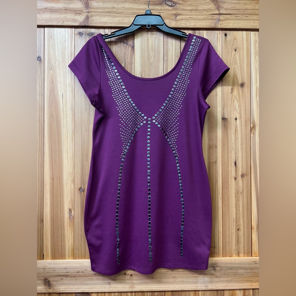 Purple dress from Dots